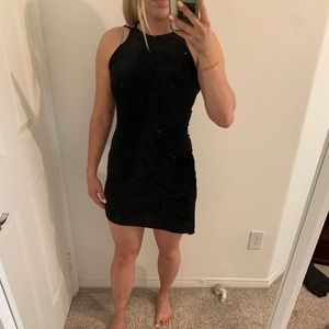 Black Velvet Dress